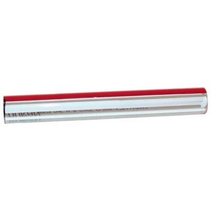 Picture of Tube, Glass-Red & Whitestripe for Groen Part# 008742