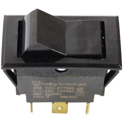 Picture of Rocker Switch7/8 X 1-1/2 Dpdt for Crescor Part# 0808117K