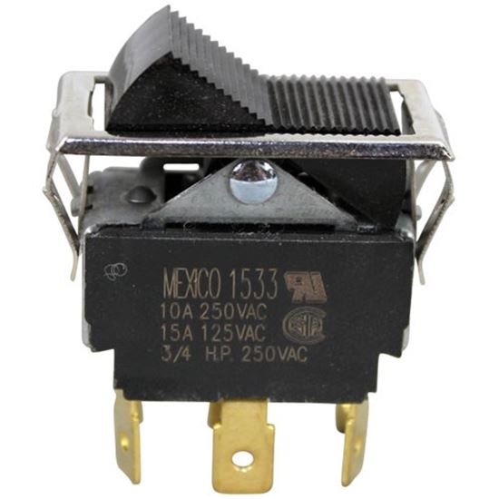 Picture of Switch, On/Off Blackrocker for Star Mfg Part# 2E-45651
