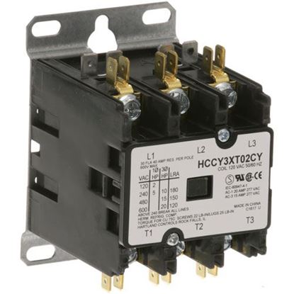 Picture of Contactor3P 30/40A 120V for Groen Part# 009574