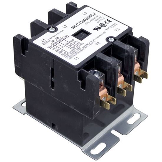 Picture of Contactor3P 60/75A 208/240V for Star Mfg Part# 2E-306040