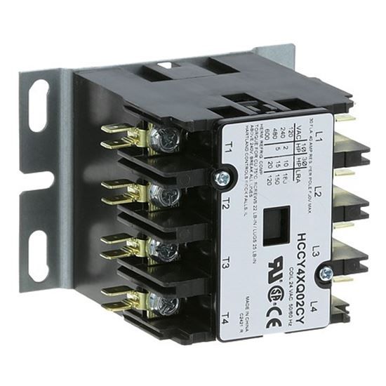 Picture of Contactor4P 30/40A 24V for Groen Part# 096729