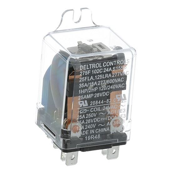 Picture of Relay4P 20A 24V for Hobart Part# 01-207798
