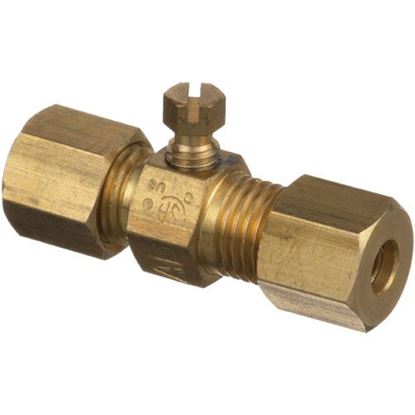 Picture of 3/16"Cc Tube Coupling W/Shutoff for Vulcan Hart Part# 00-715086