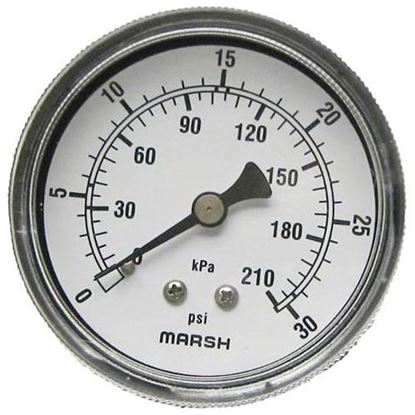 Picture of Pressure Gauge2-1/2, 0-30 for Market Forge Part# 10-4804
