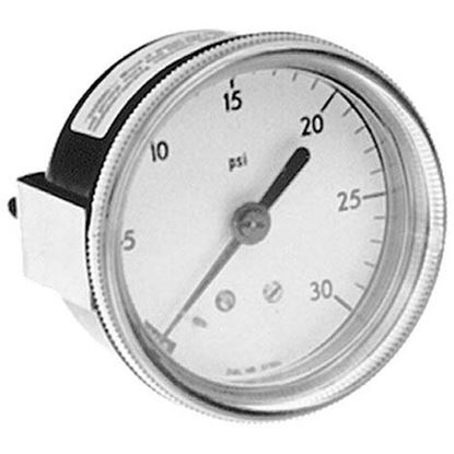Picture of Pressure Gauge2-1/2,  0-30 Psi for Market Forge Part# 10-4748