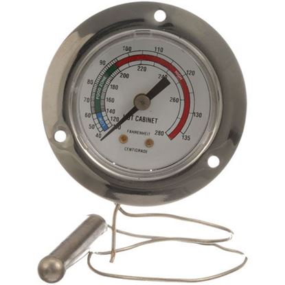Picture of Thermometer2", 100-280F,  3" Flange for Crescor Part# 5238008K
