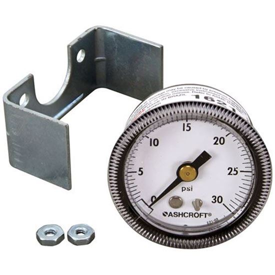 Picture of Gauge1-1/2, 0-30Psi,1/8" Mpt for Cleveland Part# 07167