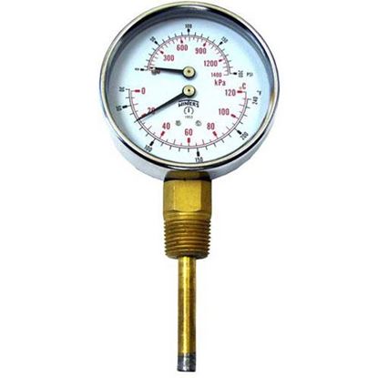 Picture of Temp Pressure Gauge for Hubbell Part# TTD405