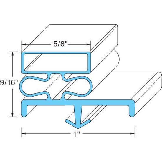 Picture of Door Gasket22-3/4" X 29-1/2" for Mccall Part# 0605