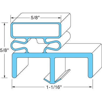 Picture of Door Gasket38 1/2" X 79" for Norlake Part# 003724