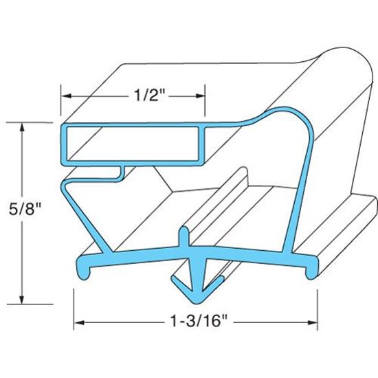 Picture of Door Gasket - 23-1/2" X 23-1/2" for Kairak Part# SVC-60005-00
