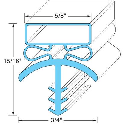 Picture of Door Gasket for Bally Part# 016546