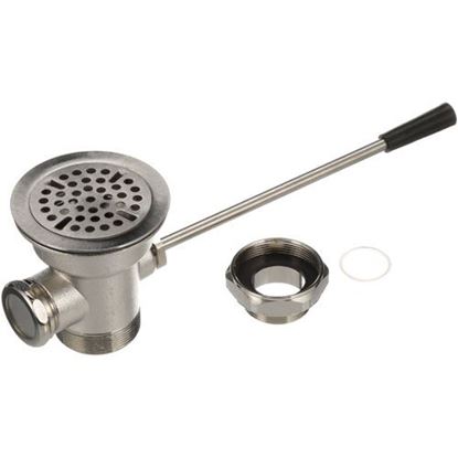 Picture of Waste Drain - 3"Sink Opening, Lever for T&s Part# -3960
