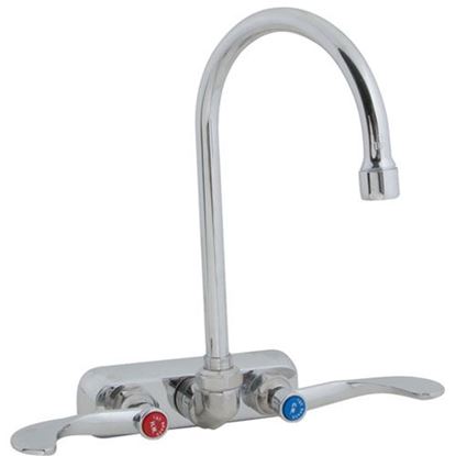 Picture of Faucet,4"Wall, 10"Gsnk,Leadfree for T&s Part# -1146-04