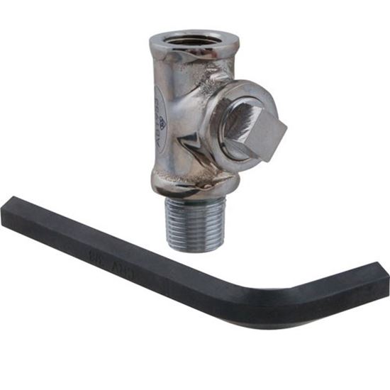 Picture of Tee,Rigid, Chrome,Leadfree for T&s Part# -TEE-RGD