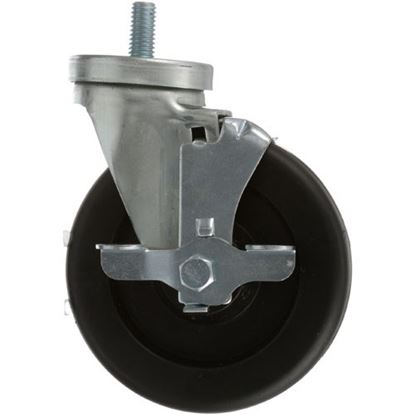Picture of Caster,Stem, 5",1/2-13X1"W/Brk for TRUE Part# E830221