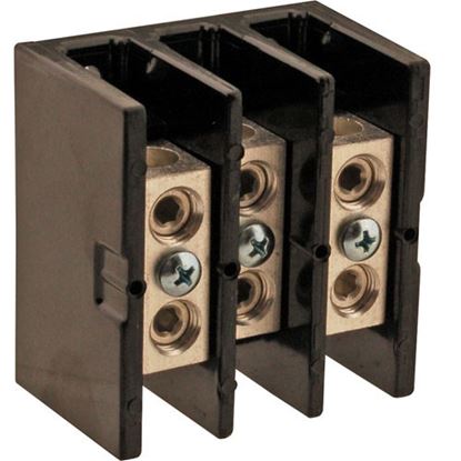 Picture of 125Amp Terminal Block3Plelrge for Star Mfg Part# 2E-31276