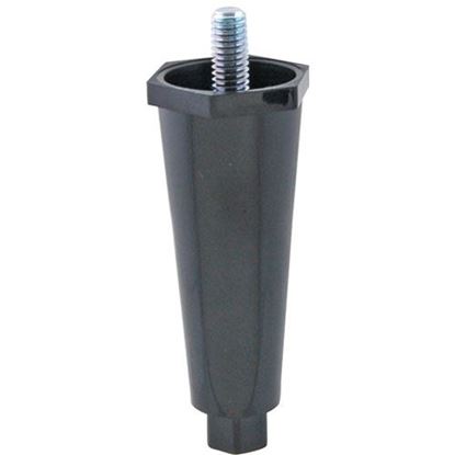 Picture of Leg, Adj, 4",3/8 Thd,Black for Bunn Part# 3359.0000