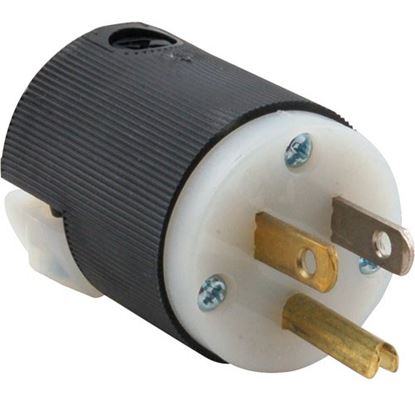 Picture of Hubbell 15A Straightplug  (Nema 5-15P) for Randell Part# EL PLG5278
