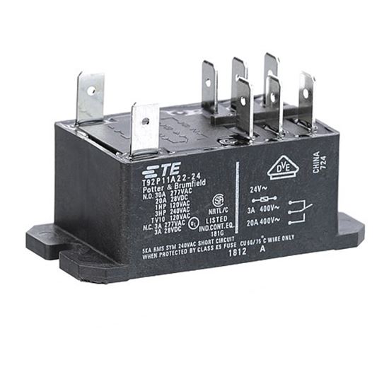 Picture of Relay, 240V 30A, Dpdt for Delfield Part# 2195532
