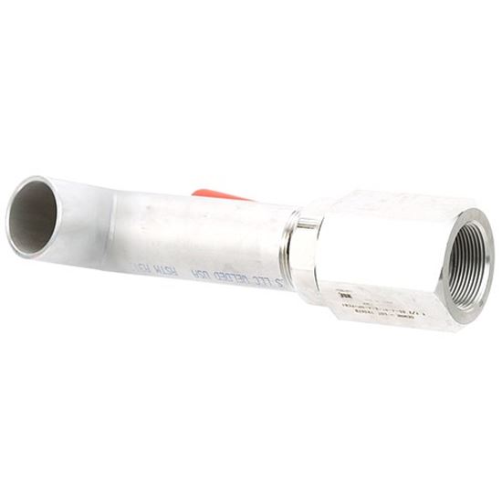 Picture of Valve, Drain, Weld Assy, 290/590 for Henny Penny Part# 66553