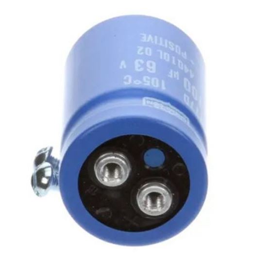 Picture of Capacitor, 63Vdc, 4700Mf, 165Deg C for Cleveland Part# SK1427305