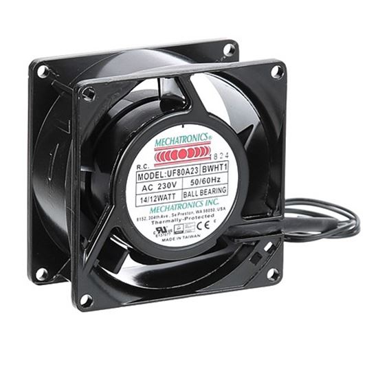 Picture of Fan, Box, 3", 230V, Thermal Protect for Alto Shaam Part# FA34524