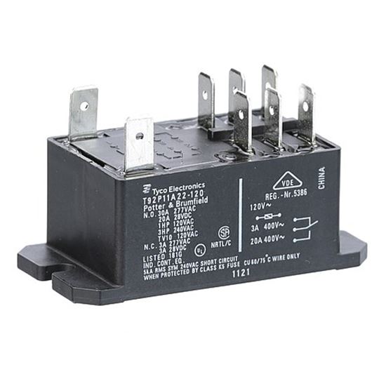 Picture of Relay, 2-Pole, 30A for Hobart Part# 87714-46-1