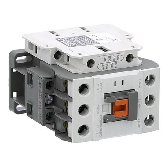 Picture of Contactor,3-Pole,24V 40A for Blodgett Part# 38081