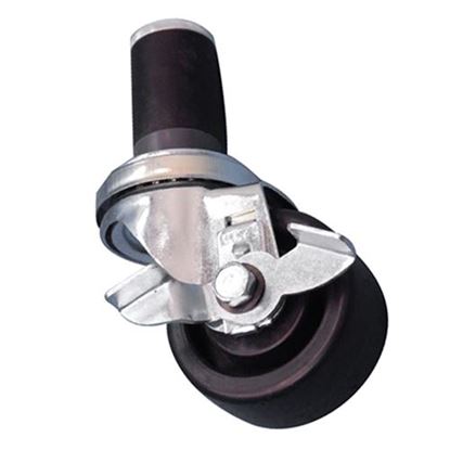 Picture of Caster, 3", W/ Brake for Falcon Part# 1710070