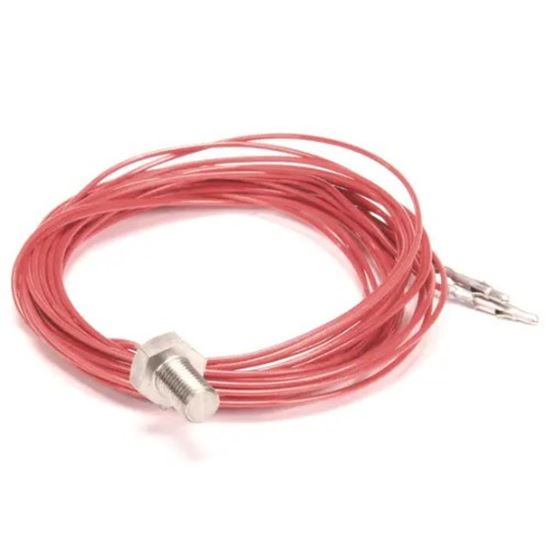 Picture of Thermistor, Hi Temp, Red, 8' for Delfield Part# TBP00191