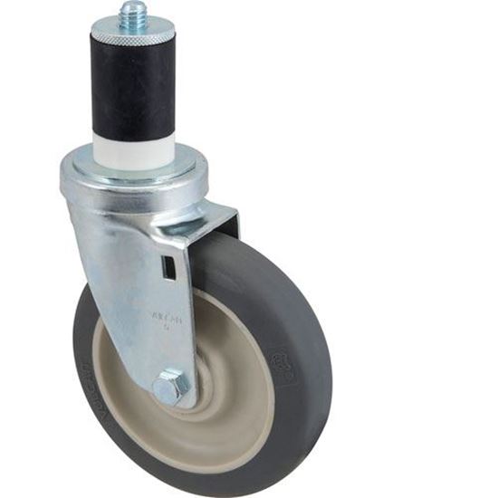 Picture of Caster,Stem(5"Od, Swvl, Gray) for Ayrking Part# B242