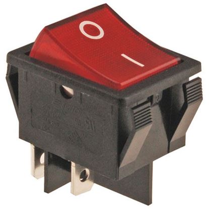 Picture of Switch,Rocker(On/Off,Lgh,Red) for Franke Commercial Systems Part# 614641