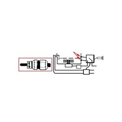 Picture of Probe,Sensing(Control Module) for Jackson/Dalton Dishwasher Part# 64010084300