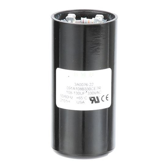 Picture of Capacitor -Start108-130Uf/330V 24.6 for Hoshizaki Part# 3A0076-22