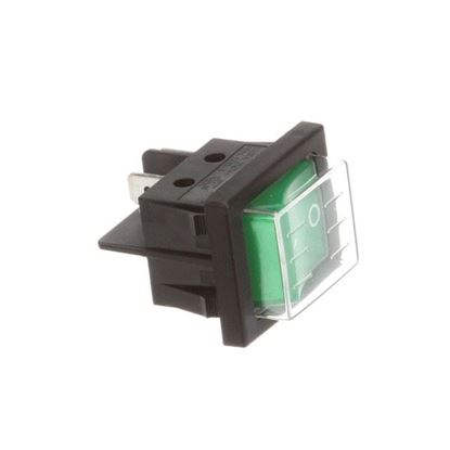 Picture of Power Switch, Rocker, Dpst, Lighted Green for Arctic Air Part# 66019