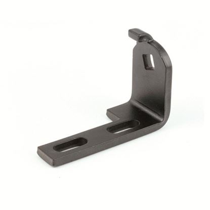Picture of Hinge Bracket Bot Lh Black Mt/Ur for Beverage Air Part# 401-219A-02
