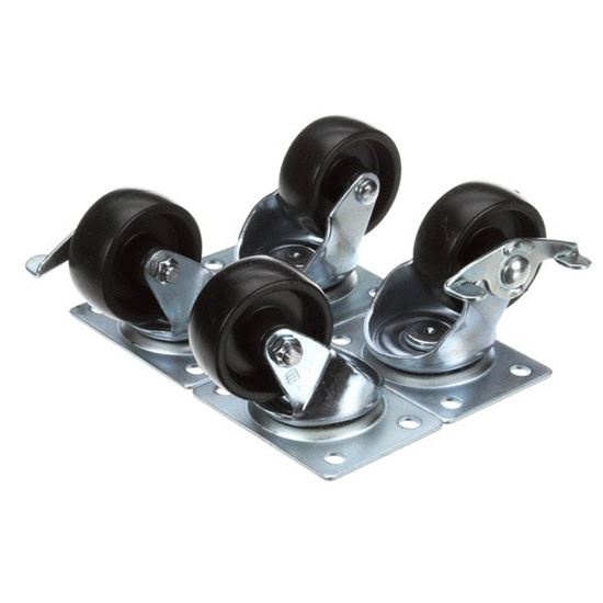 Picture of Caster Kit (Set Of 4) A039-111 for Norlake Part# 143678