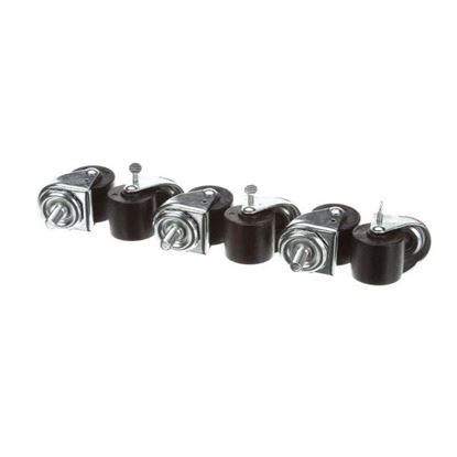 Picture of Set Of (6) 2 Diameter Casters for Norlake Part# 149503
