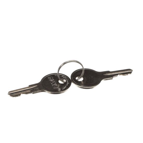 Picture of Key Replacement, P/N C101-198- for Norlake Part# 162357