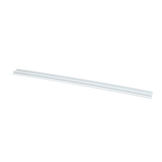 Picture of White Price Tag Moulding Mb# 2 for Norlake Part# 162737