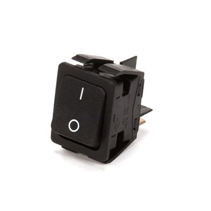 Picture of Switch, Black Rocker,20A,277Vac,22Mmx30Mm for Randell Part# EL SWT1503