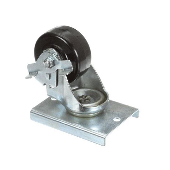 Picture of 4 In Caster W/Channel With Brake for Traulsen Part# 348-10010-01