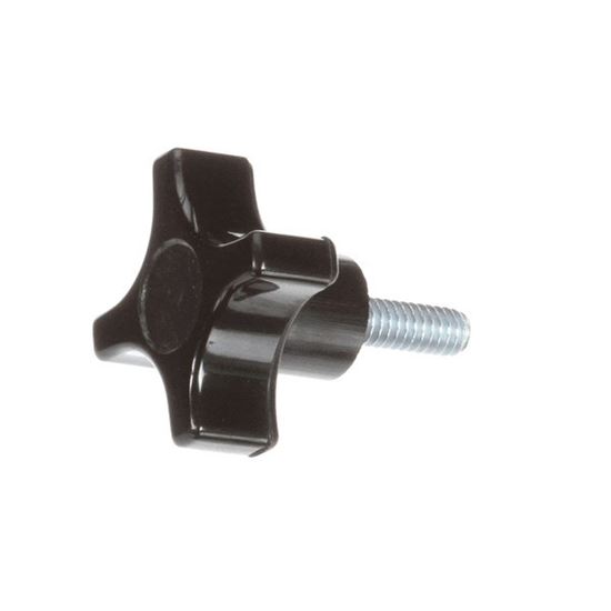 Picture of Screw,Thumb,1/4-20X0.75W/Plst for Traulsen Part# 351-60073-01