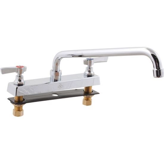 Picture of 8"Deck Faucet 8" Ctr Deck 12" Noz for AllPoints Part# 561231