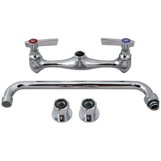 Picture of Wall Mount Faucet - Economy, W/12" Spout for AllPoints Part# 1071093