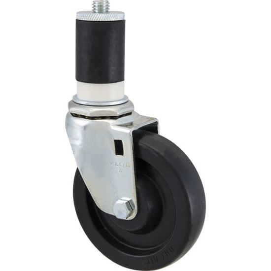 Picture of Caster,Stem 4"Od,Swvl,Bl Ack for AllPoints Part# 1201066