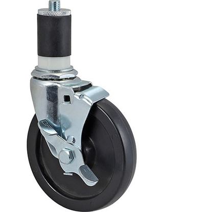 Picture of Caster,Stem(5"Od,W/Brake Black for AllPoints Part# 1201131