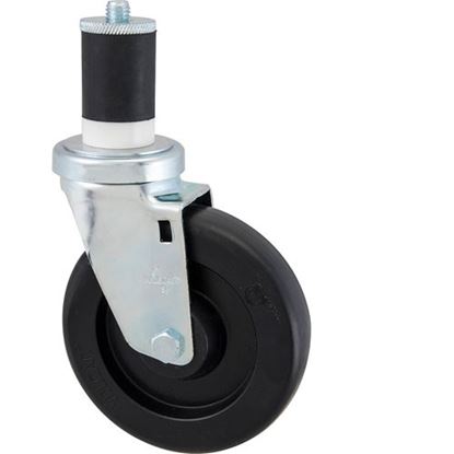Picture of Caster,Stem (5"Od,Swvl,Black) for AllPoints Part# 1201134